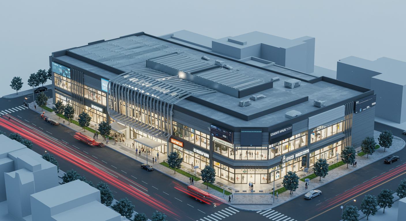 Retail Store in BIM & CAD